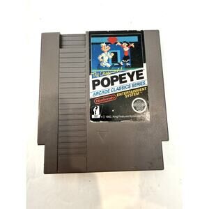 Popeye Arcade Classics Series Nintendo NES Video Game